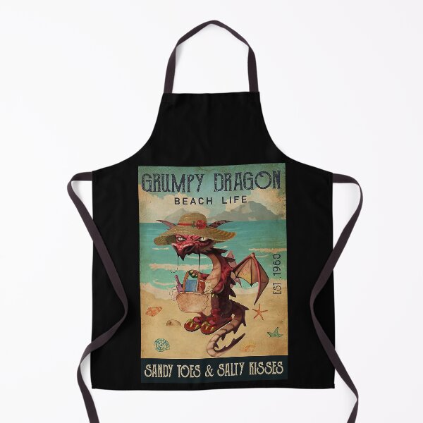 Item preview, Beach Life Sandy Toes Grumpy Dragon designed and sold by Douglafa.