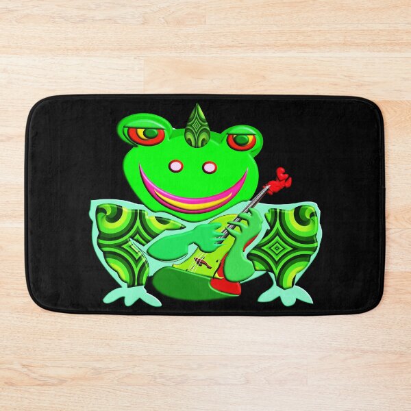 Item preview, LOVELY UNICORN FROG PLAYING PIZZICCATO CELLO - GREAT GIFT FOR KIDS designed and sold by Ralek.