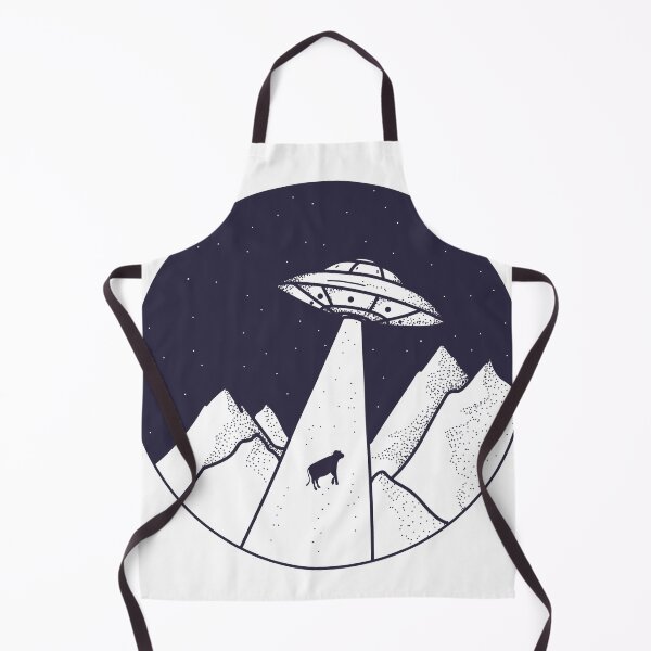 Item preview, UFO abducting cow designed and sold by Futuristics.