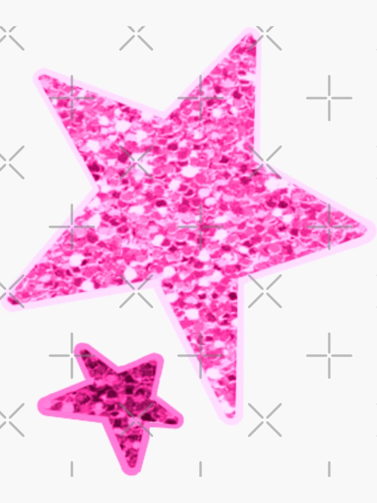 Pretty in Pink Stars Edible Glitter Shapes – Oh Sweet Art!