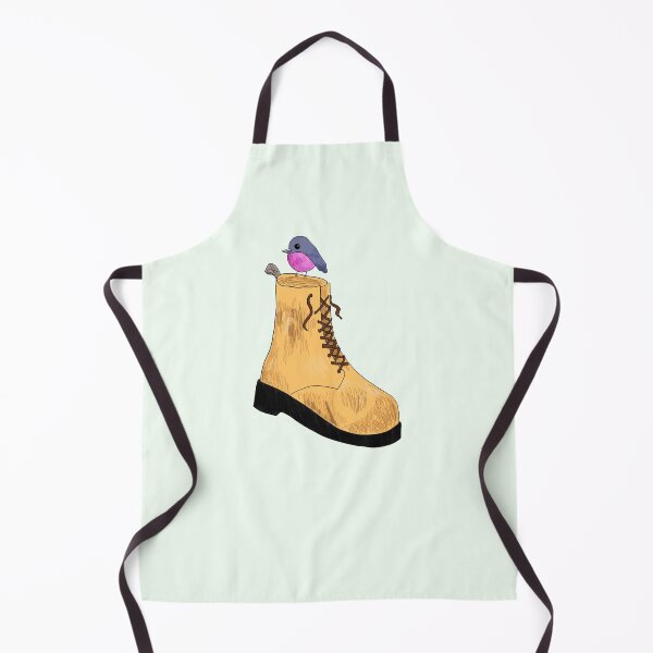 Item preview, Doc martins yellow boots with bird designed and sold by lemonsNlavender.