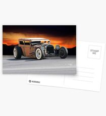 Rat Rod 'Rustomania' 2 Postcards