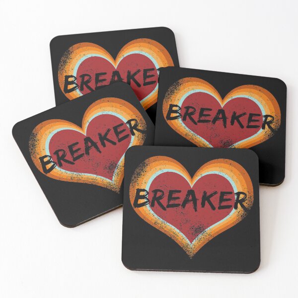 Item preview, Retro Vintage Heart-Breaker designed and sold by BLACKSUN-SHOP.