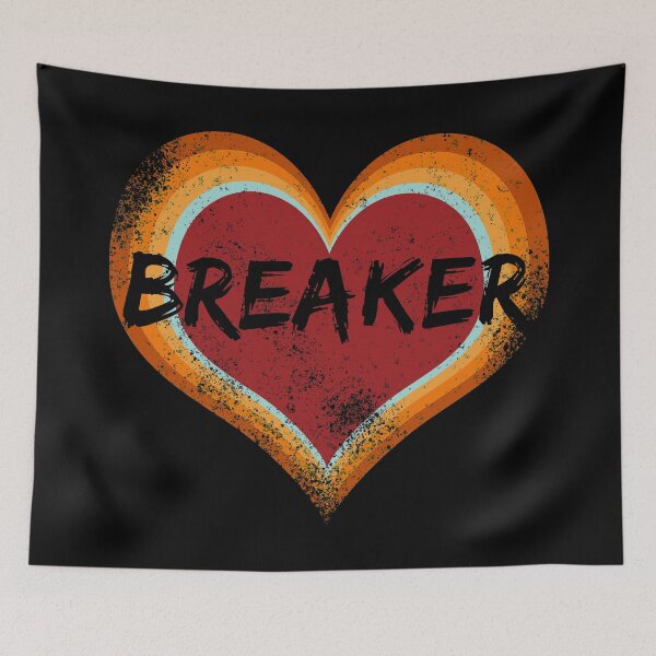 Item preview, Retro Vintage Heart-Breaker designed and sold by BLACKSUN-SHOP.
