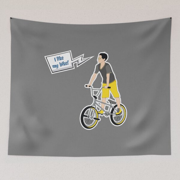 Item preview, BMX biker. Comic style. Pop Art. designed and sold by Irinakurta.