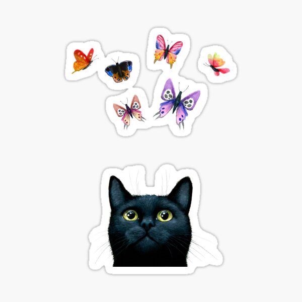 Cat 606 Sticker