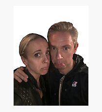 Martin Freeman and Amanda Abbington Photographic Print