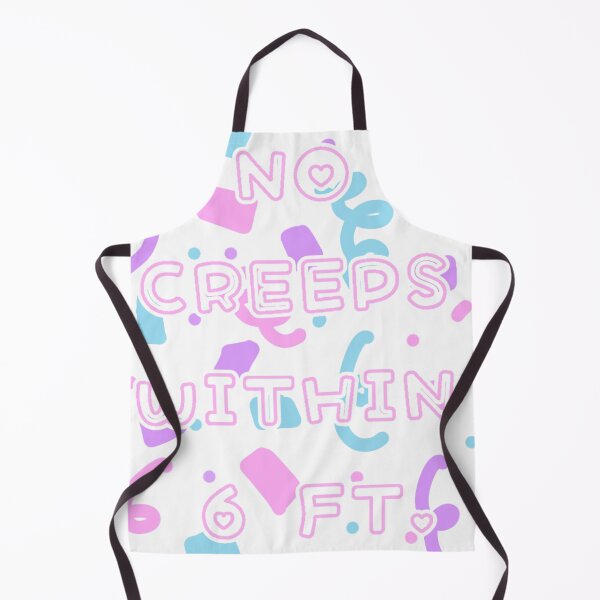 Item preview, No creeps within 6 ft white designed and sold by Zoestollart.