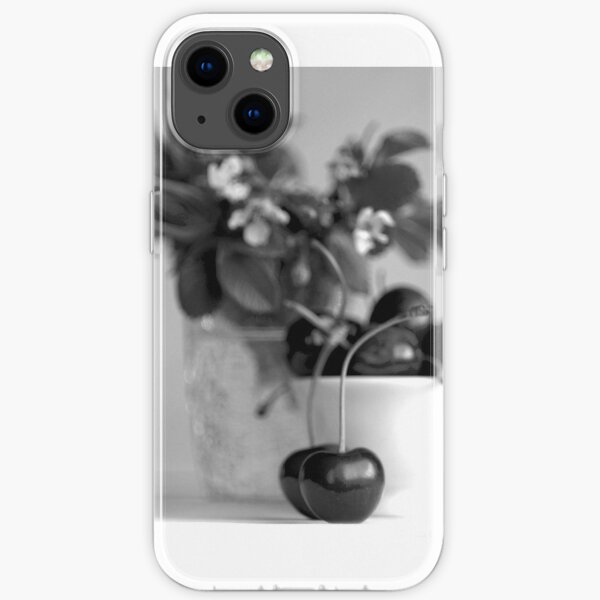Still life with cherries iPhone Soft Case