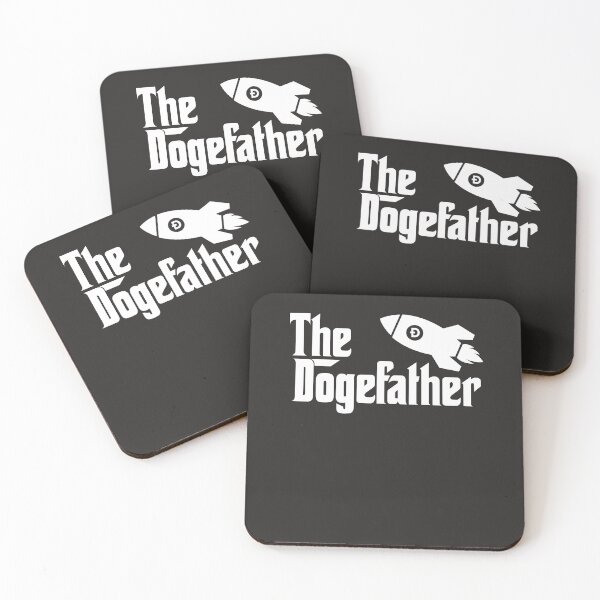 Item preview, The Dogefather Dogecoin Doge Funny Father's Day Hodl Crypto designed and sold by gkao.