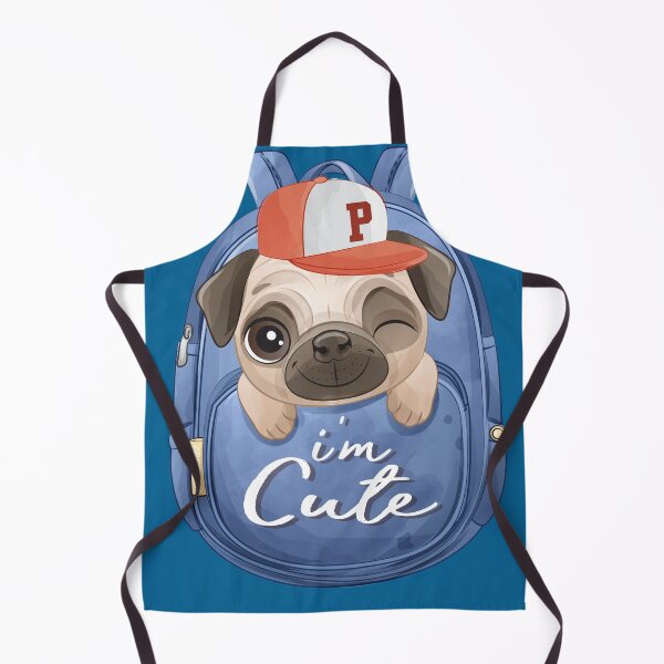 Item preview, Cute Face Pug Dog designed and sold by tee4shirt.