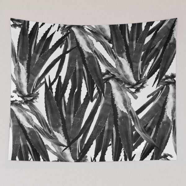 Item preview, Cactus Pattern Black And White designed and sold by Designs By YL.