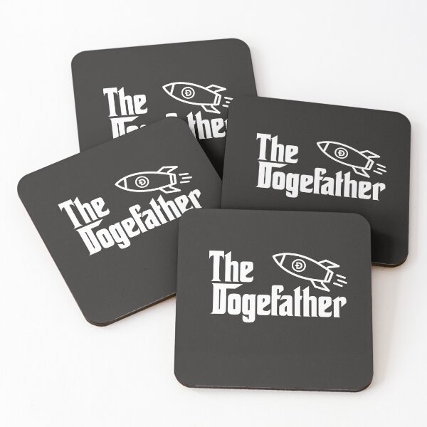 Item preview, The Dogefather Dogecoin Doge Funny Father's Day Hodl Crypto designed and sold by gkao.