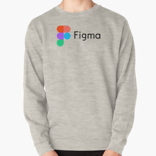 Figma App Long Logo Pullover Sweatshirt