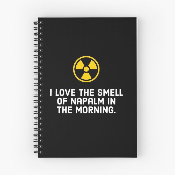 Item preview, I love the smell of napalm in the little morning designed and sold by nownaw.