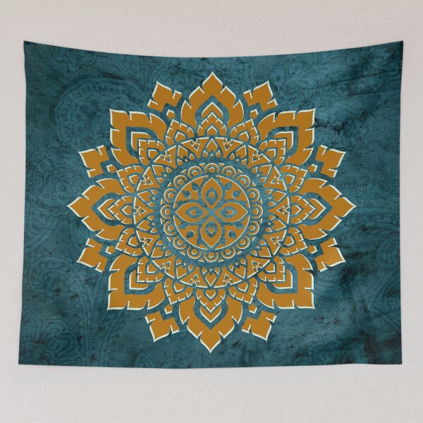 Item preview, Mandala and Flowers  designed and sold by Ksaavet.