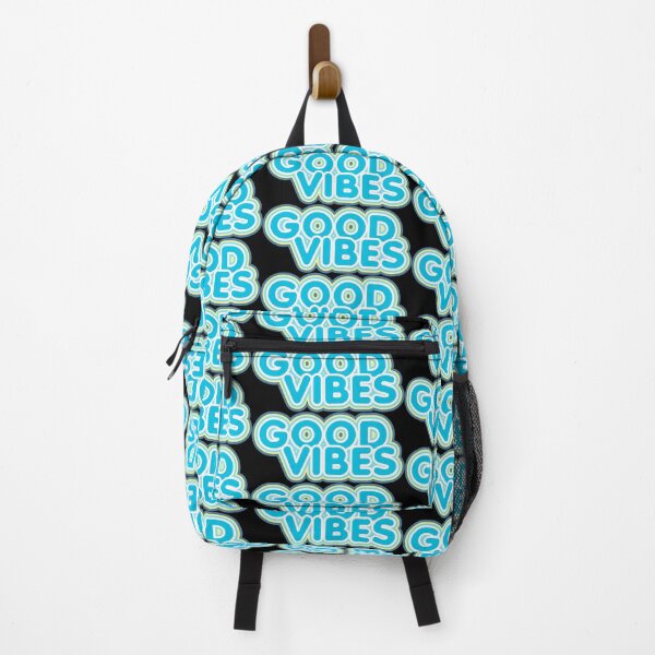 Item preview, Retro Vintage Good Vibes-Blue designed and sold by BLACKSUN-SHOP.