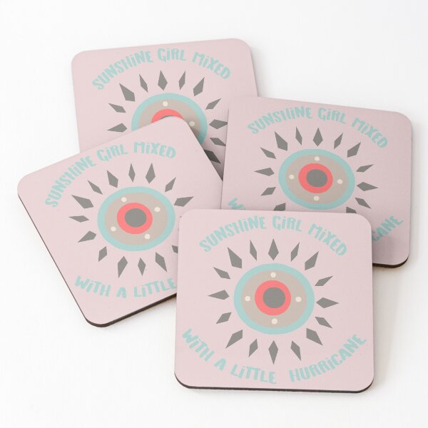 Item preview, Blush Pink Sunshine Girl mixed with a little hurricane in blush pink designed and sold by Interpret108.