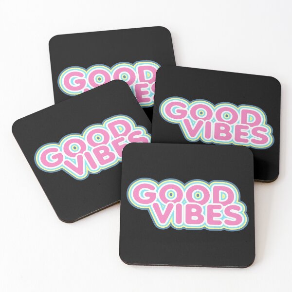 Item preview, Retro Vintage Good Vibes-Pink designed and sold by BLACKSUN-SHOP.