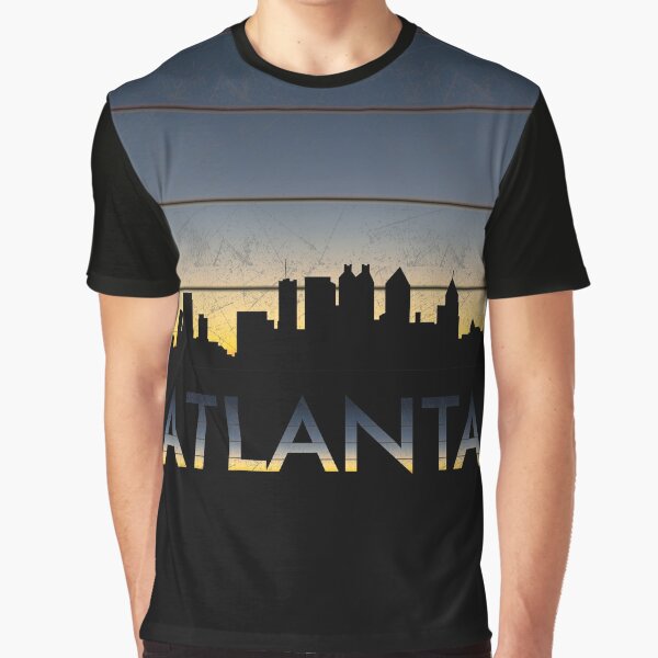 Atlanta Baseball ATL Skyline T-Shirt – Graphic Tees