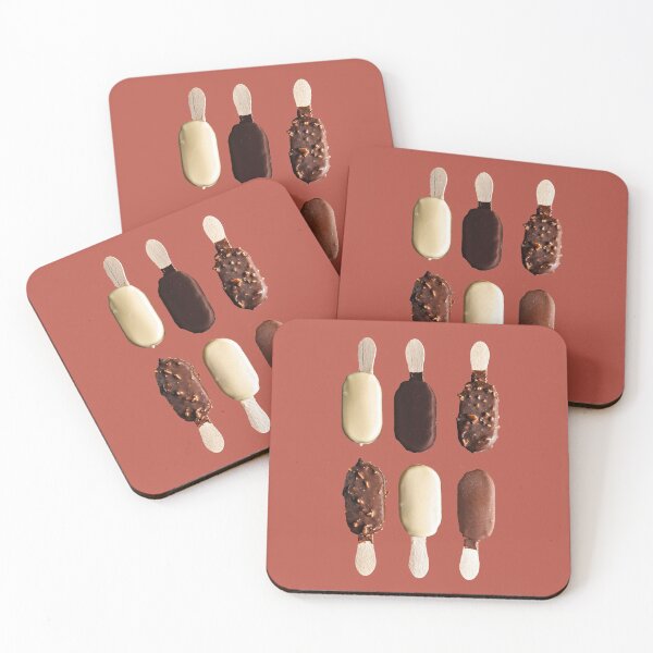 Item preview, Six Chocolate Popsicles, ice cream, pops, milk chocolate, photograph designed and sold by Nostrathomas66.