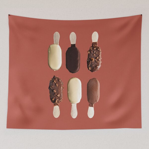 Item preview, Six Chocolate Popsicles, ice cream, pops, milk chocolate, photograph designed and sold by Nostrathomas66.