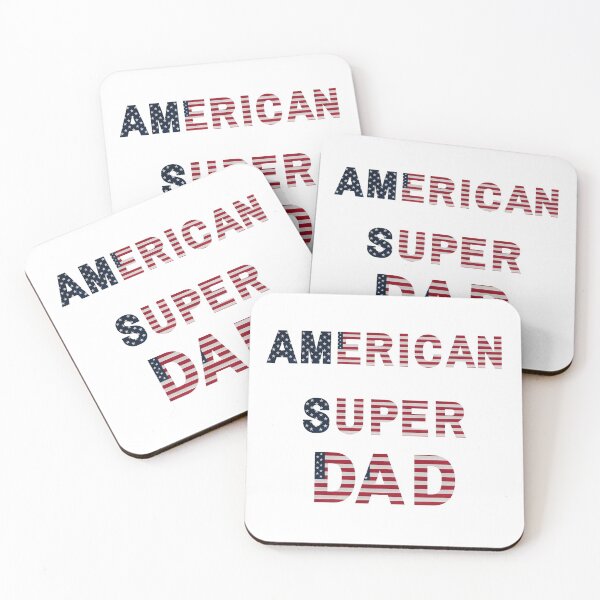 Item preview, AMERICAN SUPER Dad designed and sold by LumeLush.