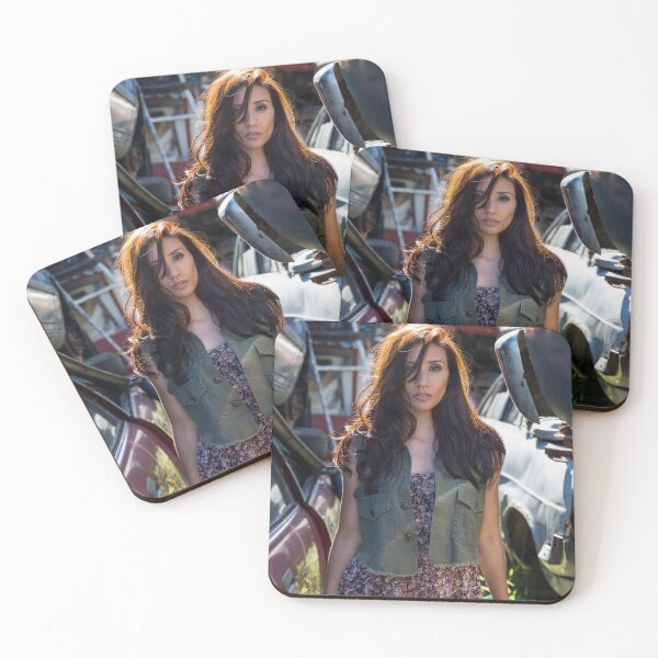 Item preview, Woman standing amid car wrecks in a salvage yard designed and sold by cannboys.