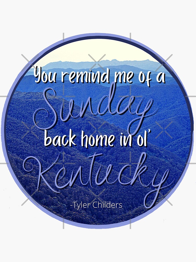 You Remind Me Of A Sunday Back Home