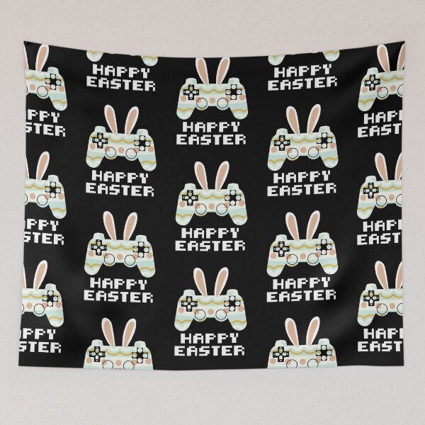 Item preview, Video Game Controller with Easter Bunny Theme  designed and sold by Koi-Art.