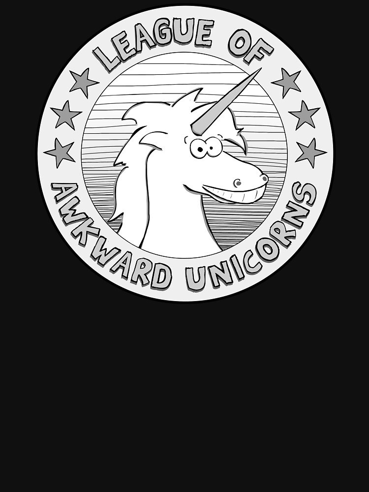 The League of Awkward Unicorns Official Gear by awkwardunicorns