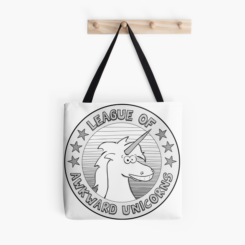 The League of Awkward Unicorns Official Gear Tote Bag