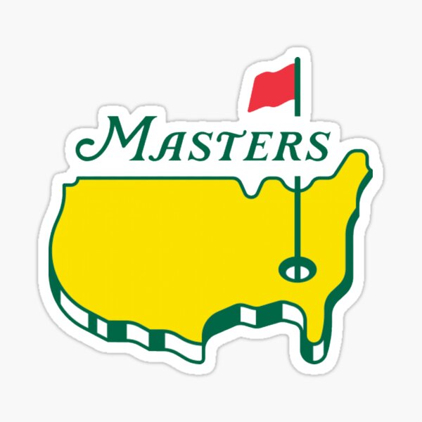masters golf pga Sticker