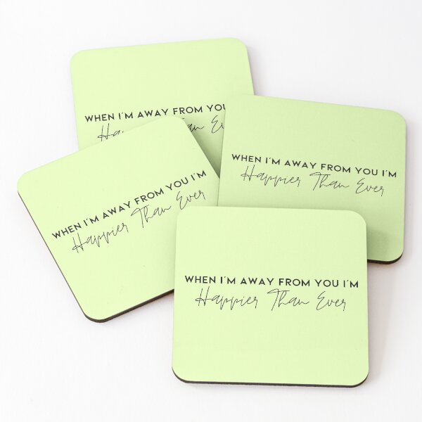 Item preview, Happier Than Ever Billie designed and sold by STUDIOmilk.