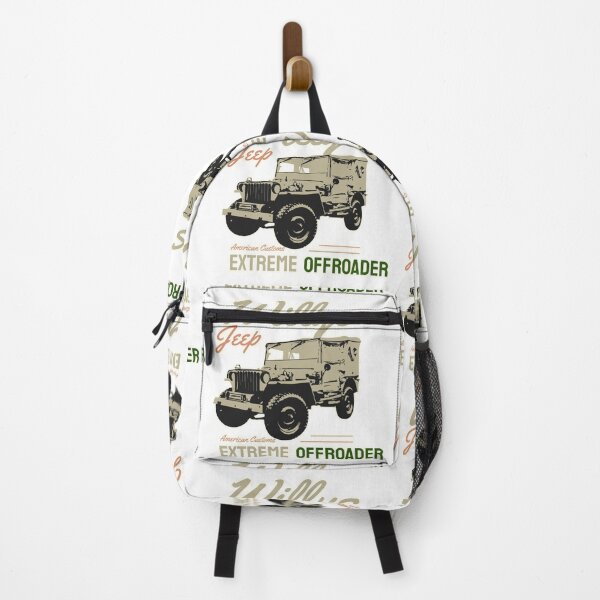 vintage willys Backpack