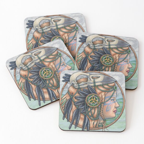 Item preview, Nia Crow Chaser by Bobbie Berendson W designed and sold by Metallic Visions.