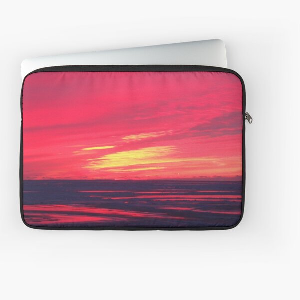 Fire and Ice on the North Coast Laptop Sleeve