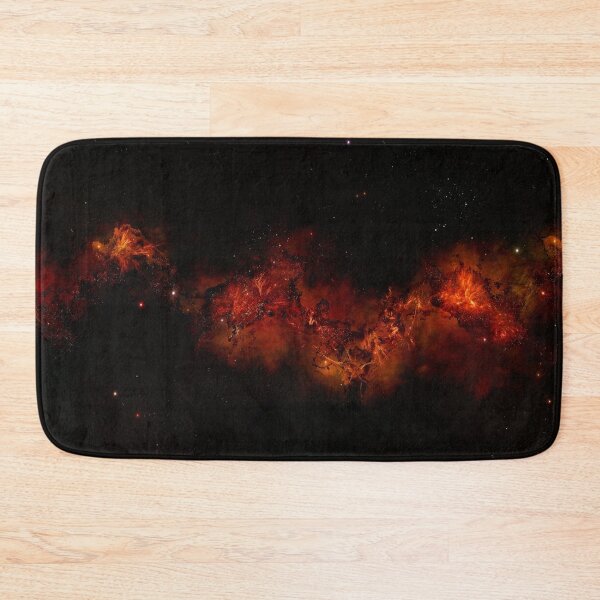 Item preview, Lava red nebula glow, shiny cosmos, black, Milky way, Dark starry space, Galaxy, aesthetic outer space, universe designed and sold by August-E.