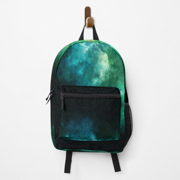 Item preview, Teal blue heart nebula cloud glow, shiny turquoise cosmos, black, Milky way, Dark starry space, Galaxy, aesthetic outer space, universe designed and sold by August-E.