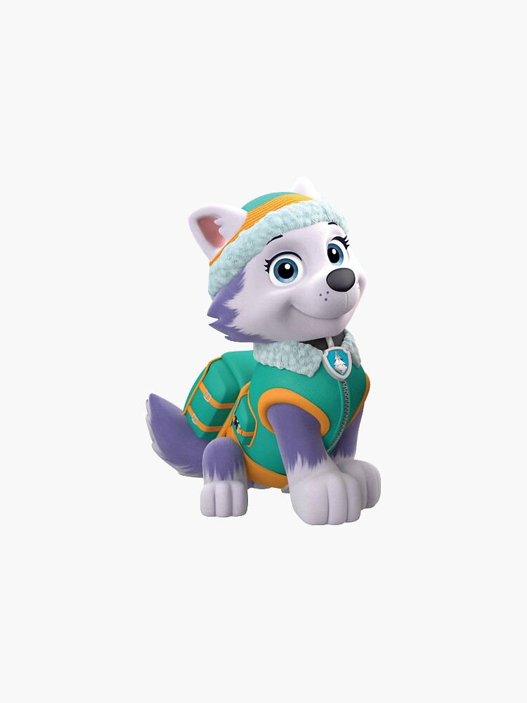 Paw Patrol - Everest the Queen Sticker for Sale by alexandrayo
