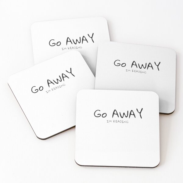 Item preview, Go away im reading designed and sold by kisomi.