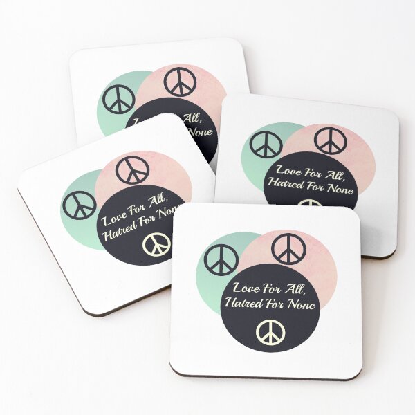 Item preview, Love for all, hatred for none designed and sold by avit1.