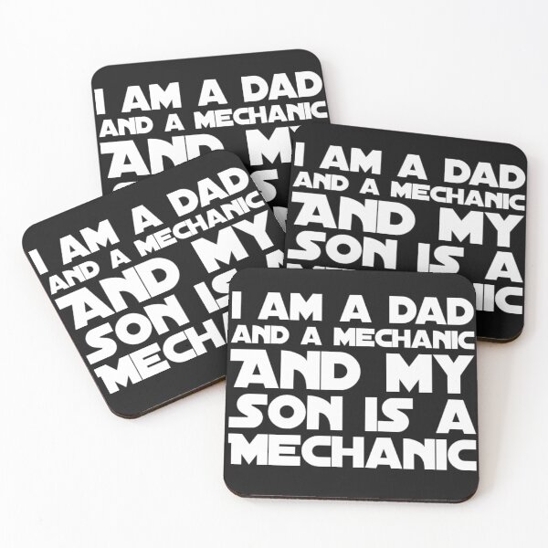 Item preview, mechanic dad and son designed and sold by joshua pierre.