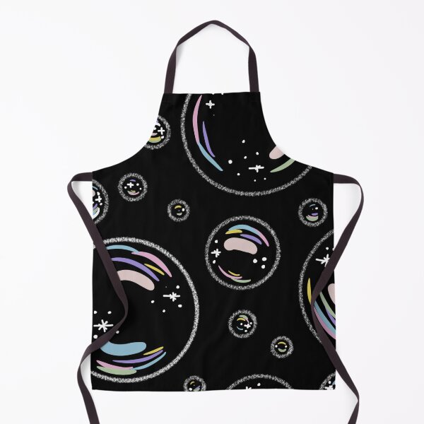 Item preview, Colorful Bubbles on Black Background designed and sold by Ellora  Roy.