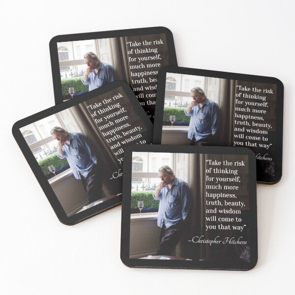 Item preview, Christopher Hitchens Quote  designed and sold by PsychPsych.
