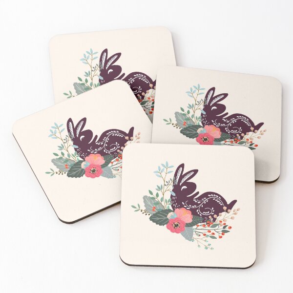 Item preview, smile bunny + flower designed and sold by seonu.