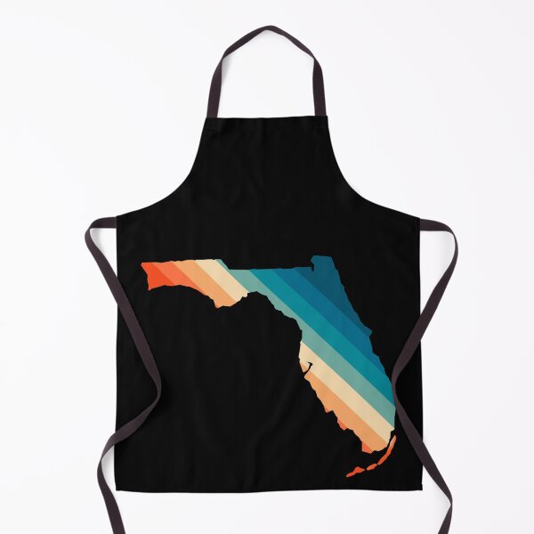 Item preview, Florida State Retro Map designed and sold by Texterns.