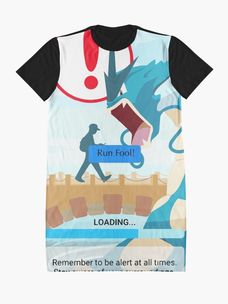 Alternate view of WARNING!!! Graphic T-Shirt Dress