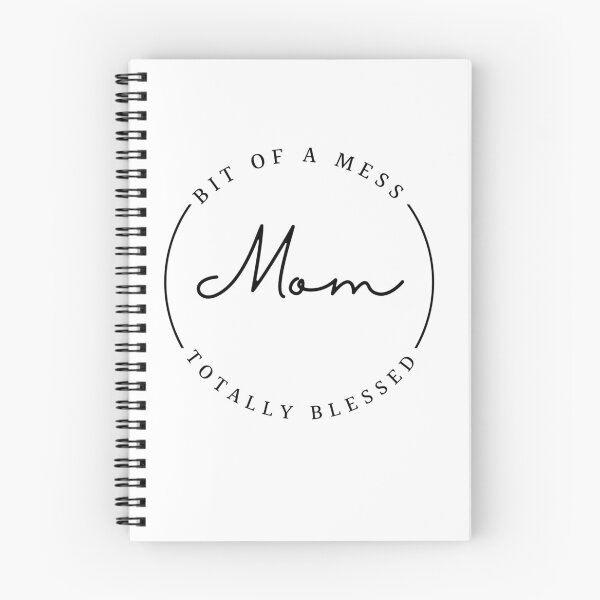 Item preview, Mom - Bit of A Mess, Totally Blessed designed and sold by PRNTDADZ.