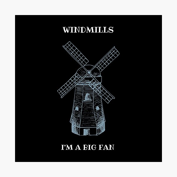 Item preview, Fan of Windmill designed and sold by Serotonin4u.